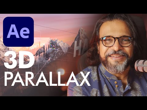 Create 3D Parallax in After Effects اردو हिंदी