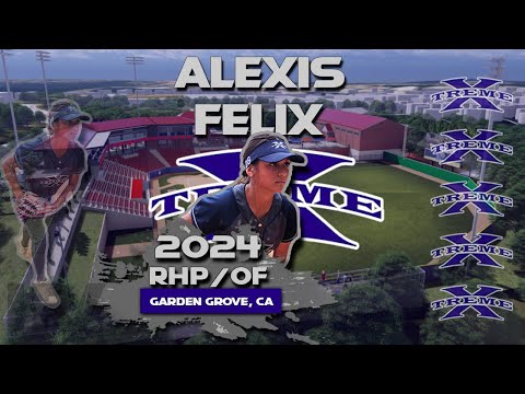 2024 Alexis Felix 🥎 Pitcher and Outfield, Softball Skills Video- Xtreme