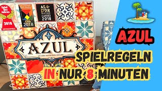 Azul - Spiel des Jahres 2018 - Spielanleitung kurz & knapp (Next Move / Pegasus)