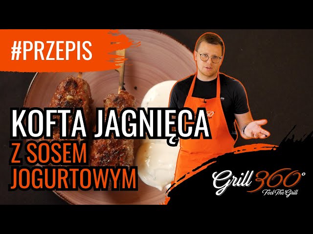 Kofta jagnięca z sosem jogurtowym