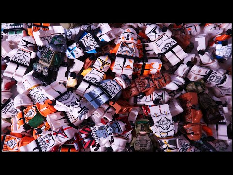 A HUGE Lego Clone Army in CHAOS!? (Lego Star Wars Minifigure Sorting)