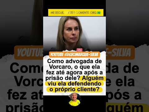 MEUS AMIGOS, ALGUÉM VIU ESSA MUIÉ DEFENDENDO SEU CLIENTE, O VORCARO? #viral #noticias #shortvideo