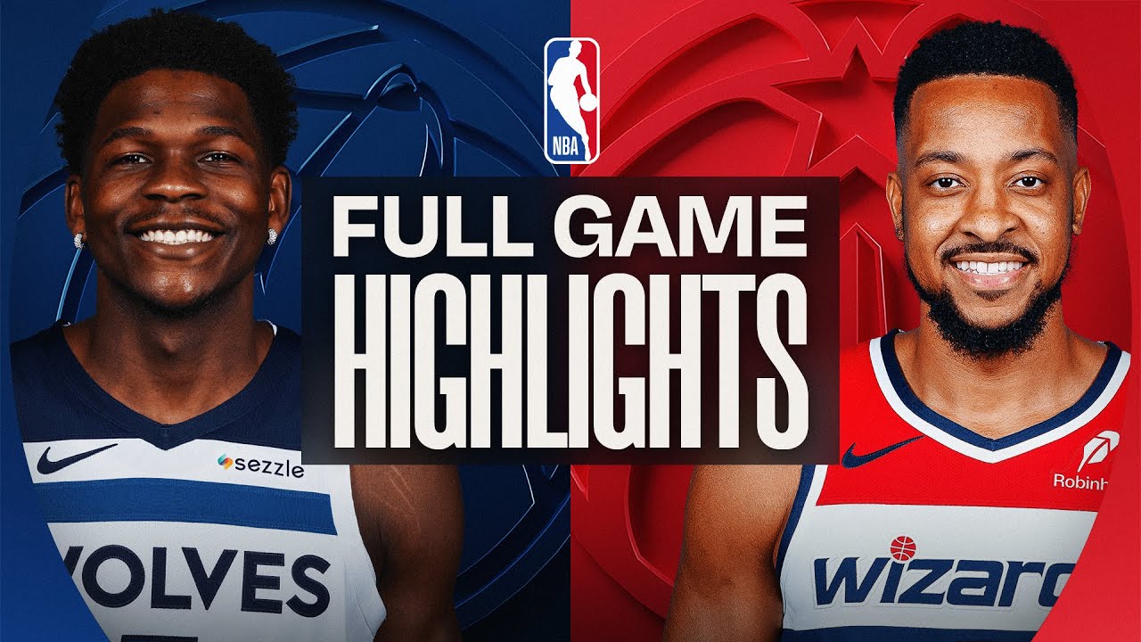 TIMBERWOLVES at WIZARDS | FULL GAME HIGHLIGHTS | January 4, 2026