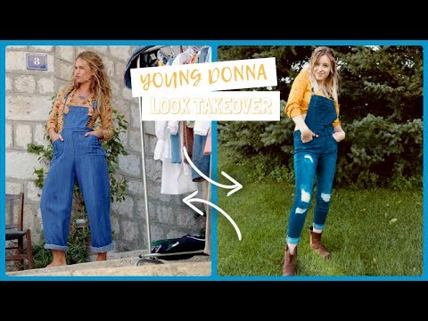 Mamma Mia 2 Young Donna Look Takeover | Hair, Makeup & Outfit | Steph B