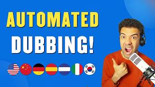 This AI Does Automated Dubbing On Videos FAST! (tutorial)