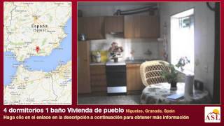 preview picture of video '4 dormitorios 1 baño Vivienda de pueblo se Vende en Niguelas, Granada, Spain'
