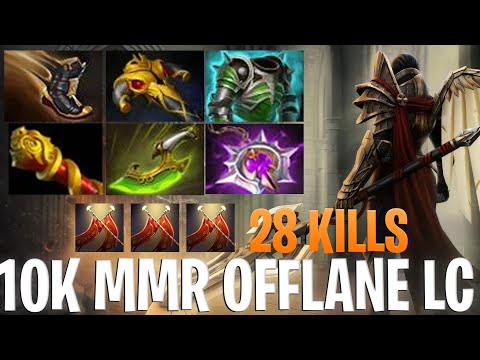 10K MMR Carry Legion Commander - Dota 2 Pro Immortal Legion Commander Gameplay 7.33d