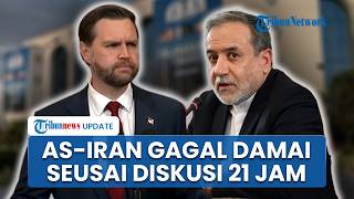AS Sebut Negosiasi Damai dengan Iran Gagal usai Berlangsung 21 Jam, Iran Beri Pernyataan Berbeda