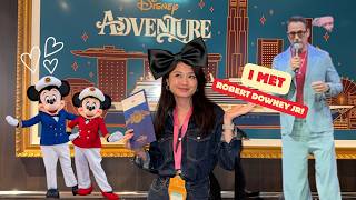 VLOG : CHRISTENING OF THE DISNEY ADVENTURE CRUISE IN SINGAPORE 🇸🇬 #disneyadventure