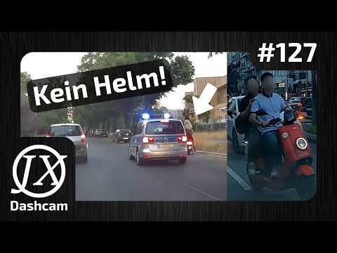 #instantkarma Overtaking driver pulled over by police | #127 Dashcam Compilation Berlin | Germany