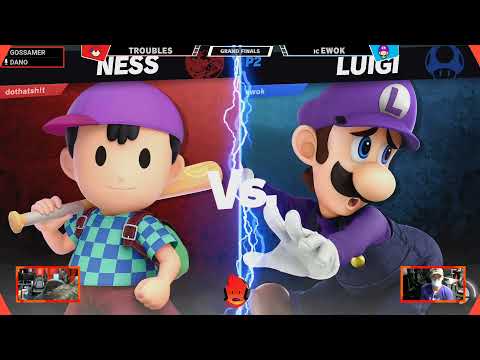 Troubles (Ness) vs Ewok (Luigi) - PK Fireup #20 Grand Finals
