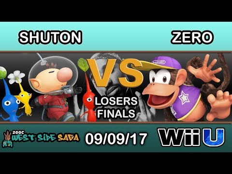 2GGC: West Side Saga - Shuton (Olimar) Vs. TSM | ZeRo (Diddy Kong) - Losers Finals