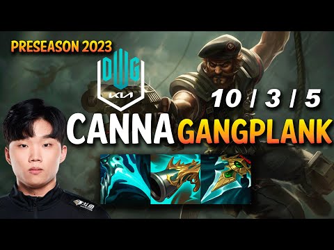 DK Canna GANGPLANK vs MAOKAI Top - KR Ranked