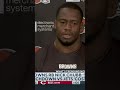 Nick Chubb says scoring late TD vs Jets 'cost us the game' #shorts