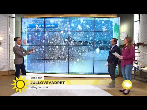 Här blir det perfekt skidväder de närmsta dagarna - Nyhetsmorgon (TV4)