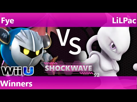 SW Plano 92 - Fye (MK) vs BHBG | LiLPac (Mewtwo) Winners - Smash 4