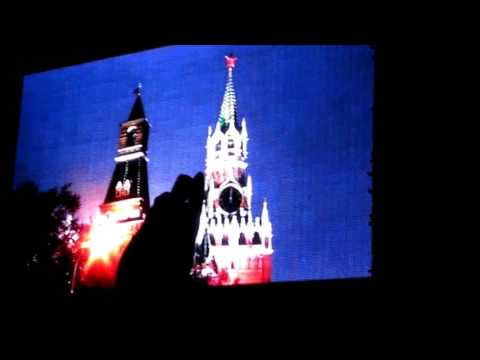 Встреча Нового года на Дворцовой Площади.