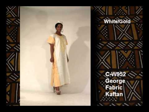 George fabric kaftan