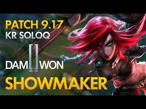 Damwon ShowMaker - Katarina Mid Lane - KDA 16/1/8