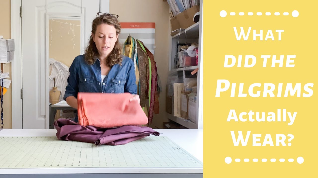 What color clothes did the pilgrims wear? Tipseri