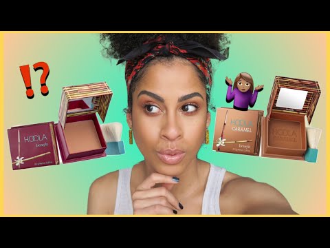 BENEFIT HOOLA SHOWDOWN | HOOLA CARAMEL OVERVIEW + COMPARISONS