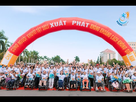 Chạy cùng người khuyết tật - Không khoảng cách, không giới hạn 2023