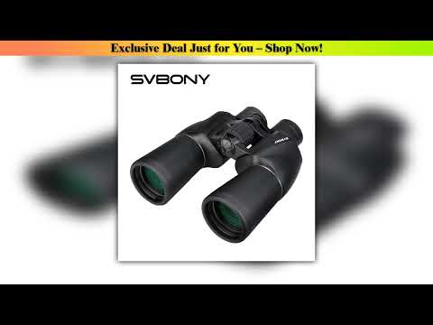 Unboxing Svbony SV206 10x50 Binoculars Powerful Professional Telescope Bak4 Prism camping equipment