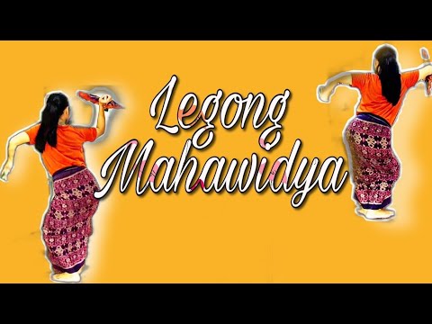 latihan tari legong mahawidya dari belakang