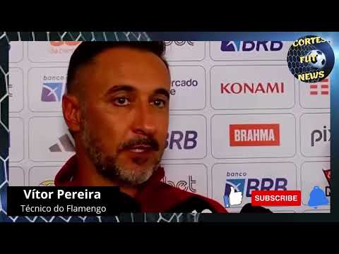COLETIVA: VÍTOR PEREIRA FALA SOBRE O JOGO APÓS VITÓRIA | RESENDE 0X2 FLAMENGO | CAMP. CARIOCA 2023