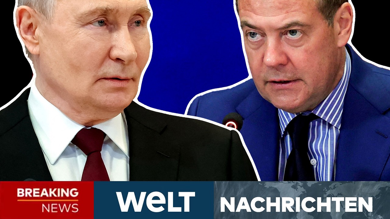 UKRAINE-KRIEG: Medwedjew droht Europäern nach Russen-Einschlag! Putin schaltet sich ein | LIVESTREAM