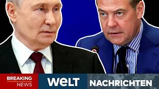 UKRAINE-KRIEG: Medwedjew droht Europäern nach Russen-Einschlag! Putin schaltet sich ein | LIVESTREAM