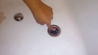 Plumbing: OS&B Bathtub Pop-up drain stopper replacement clickable clicker