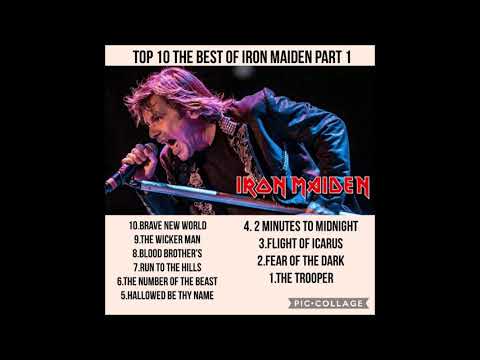 top 10 the best of Iron Maiden