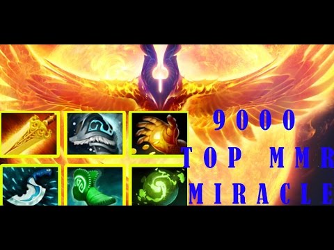 Miracle Phoenix ll 9200 MMR Top play of Phoenix