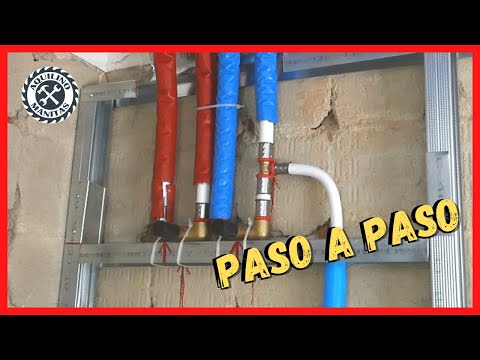💥How to install a bathroom water system with multilayer pipes. The best explained and most comple...