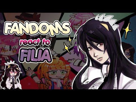 FANDOMS react to FILIA! skullgirls //2X SPEED// 