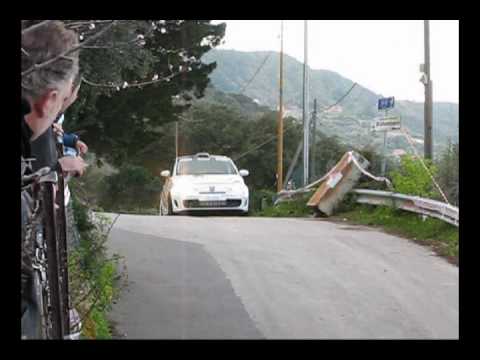 Rally Ronde Gioiosa 2011. Due passaggi dei primi equipaggi e dei gioiosani