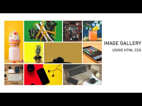 How to Design Image Gallery Using HTML CSS
