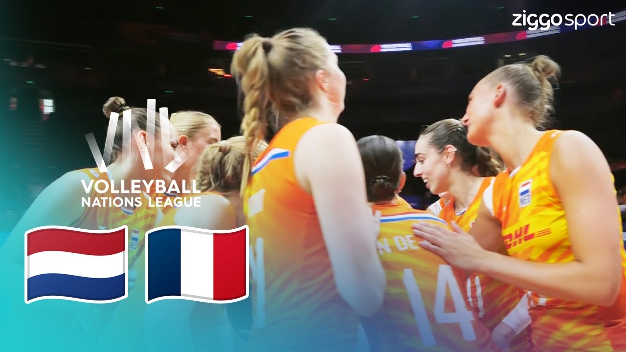 DE NEDERLANDSE DAMES WALSEN OVER FRANKRIJK HEEN😍| Nederland vs Frankrijk | Volleyball Nations League