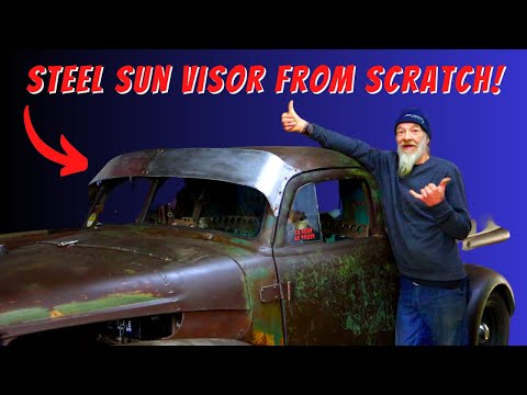 Making an Old School Steel Sun Visor!