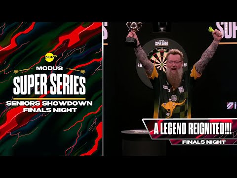A LEGEND IS REBORN!!🏆🇦🇺 | Darts Highlights | Seniors Showdown Finals Night