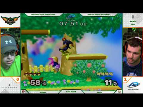 SGL 2018   SSBM Pools   Beach vs RedMist