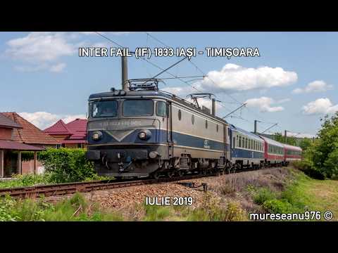 INTER FAIL (IF) 1833 IASI - TIMIȘOARA / 3 VAGOANE PENTRU 15 ORE