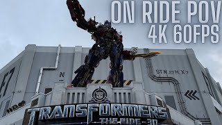 Transformers The Ride 3D On Ride POV 2023 - Universal Studios Orlando Florida