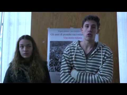 Gli anni di piombo. La parola ai ragazzi di oggi. Genova