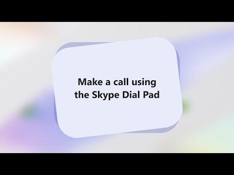 How to use Skype Dial Pad on desktop | Skype Migration