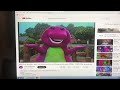 Barney Says Segment The Exercise Circus Pledge Drive Version