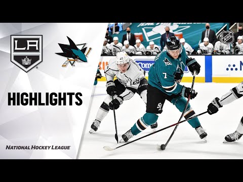 Kings @ Sharks 3/24/21 | NHL Highlights