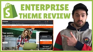 Shopify Theme Review - Enterprise | The Best Theme For A Large Inventory?
