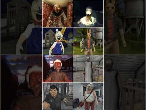 Ice Scream 1 Vs Horror Tale 2 Vs Granny winter Remake